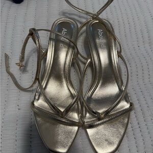 Abound Women's Metallic Gold Sandals